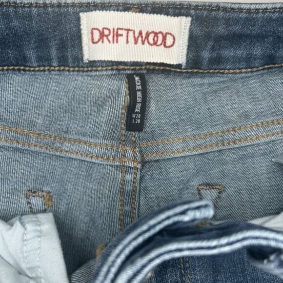 Driftwood flower embroidered jeans - Picture 2 of 9